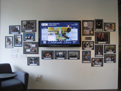 Stop by the OEDK to see our new wall display!