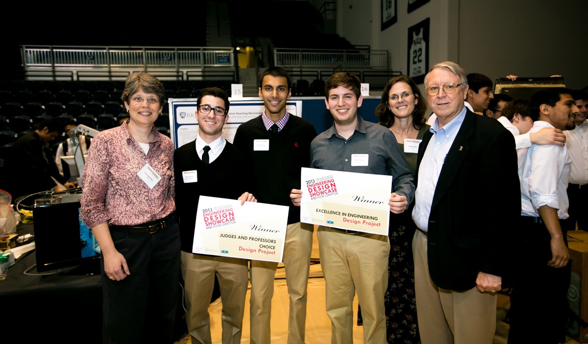 Team Brittle Bones wins 2013 Engineering Design Showcase