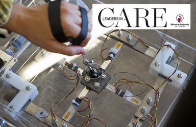 Student team, Helping Hands, featured in the fall 2012 issue of Shriner's Hospital magazine