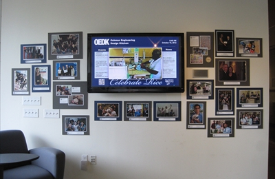 Stop by the OEDK to see our new wall display!
