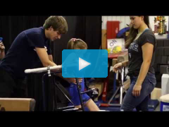 Freshman team of engineers help Special Olympian perform